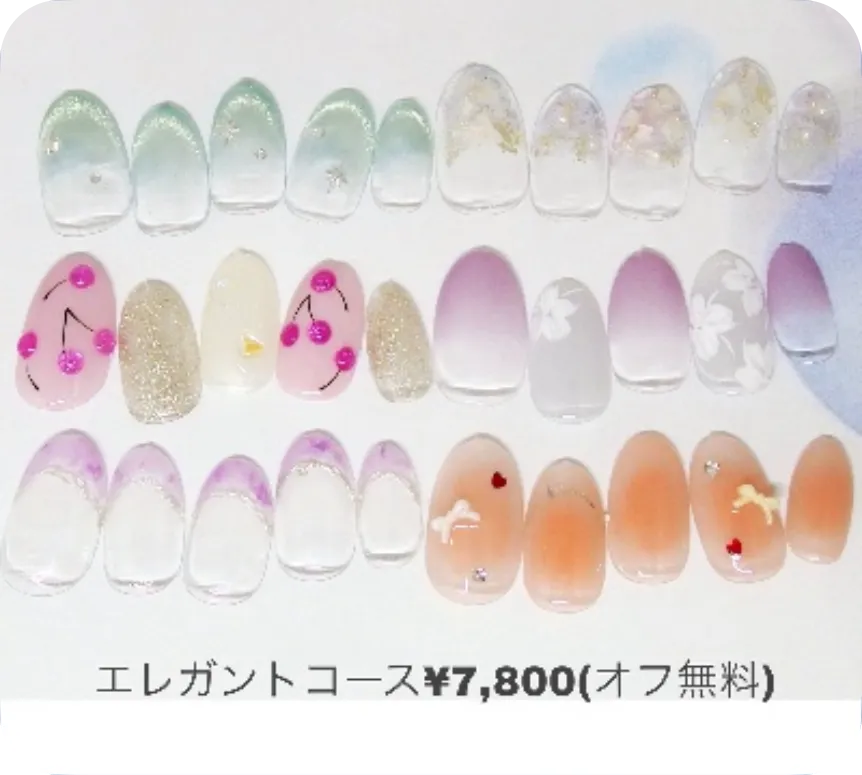定額ネイル