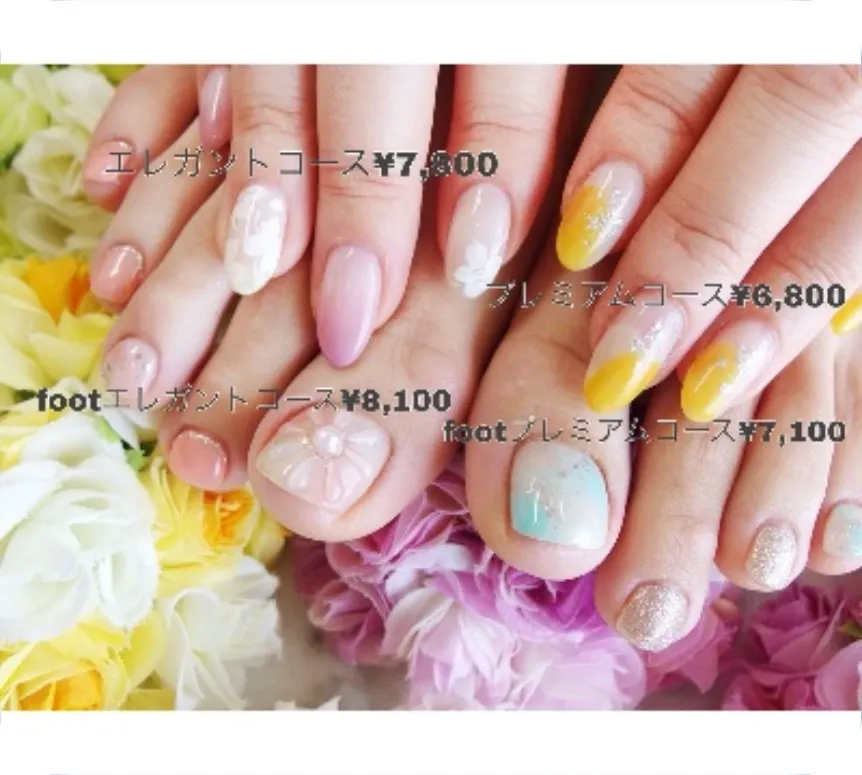定額ネイル