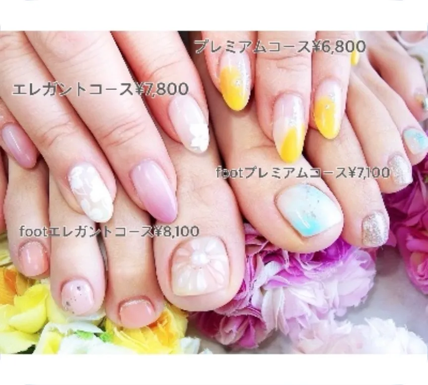 定額ネイル